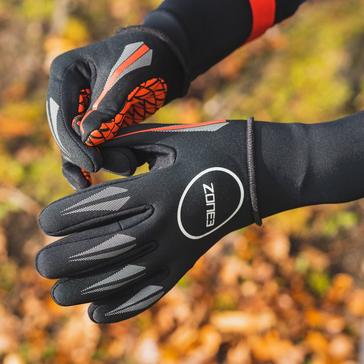 Red Zone 3 Neoprene Swim Gloves