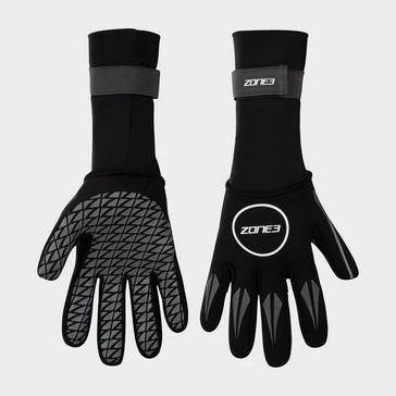 Black Zone 3 Neoprene Swim Gloves