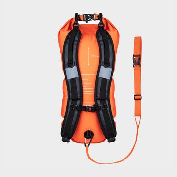 Orange Zone 3 Recycled 2 LED Light 28L Backpack Swim Safety Buoy & Dry Bag