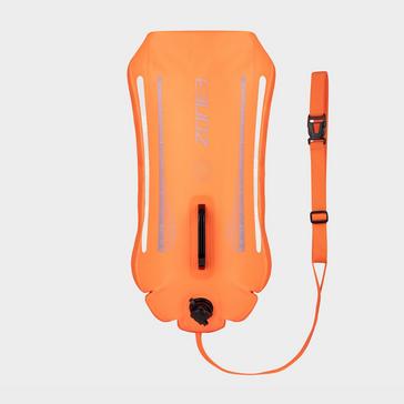 Orange Zone 3 Recycled 2 LED Light 28L Backpack Swim Safety Buoy & Dry Bag