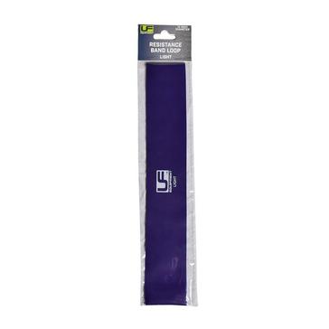 Purple Urban fitness Resistance Band Loop Light