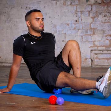 Black Urban fitness Massage Ball Set