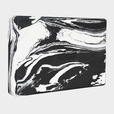 Black Urban fitness Marbled Yoga Block