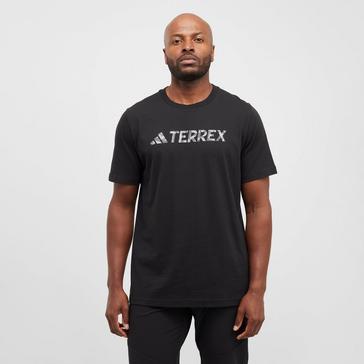 Black adidas Terrex Men's Logo T-shirt