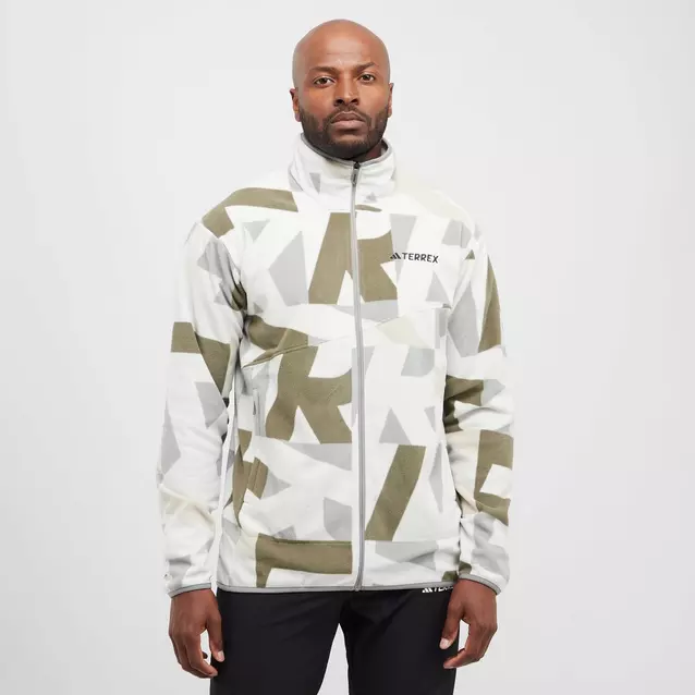 adidas Terrex Multi Print Full Zip Fleece Blacks