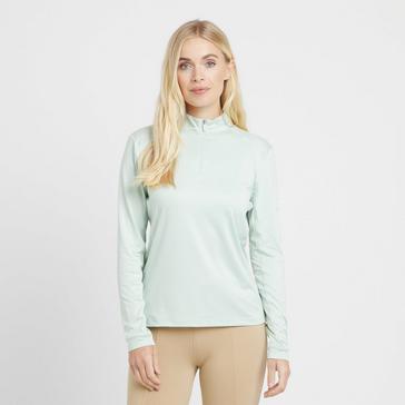 Green Dublin Women's Autumn Sally Long Sleeve Riding Top