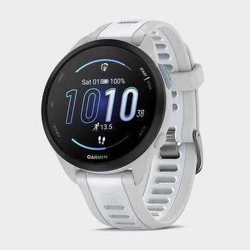 White Garmin Forerunner® 165 GPS Smartwatch