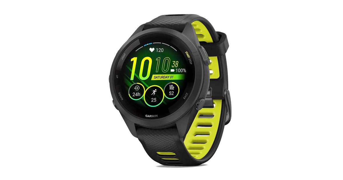 Garmin Forerunner 265S GPS Watch Blacks