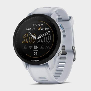 White Garmin Forerunner® 955 GPS Running Watch