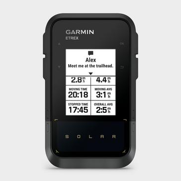 Black Garmin eTrex Solar Handheld GPS