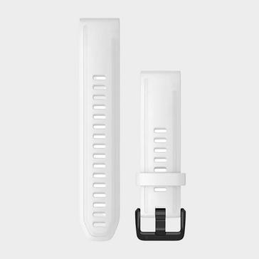 White Garmin QuickFit® Watch Band 20mm