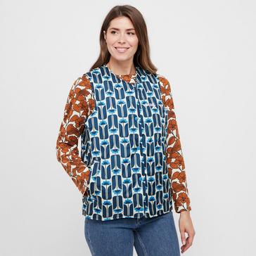 Navy Regatta Women’s Orla Kiely Quilted Gilet