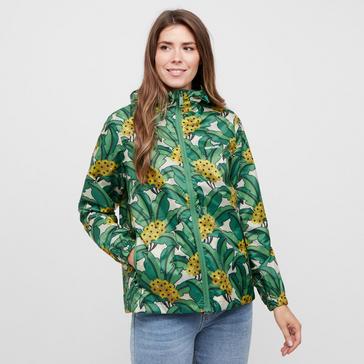 Green Regatta Women's Orla Kiely Pack-It Pocket Jacket