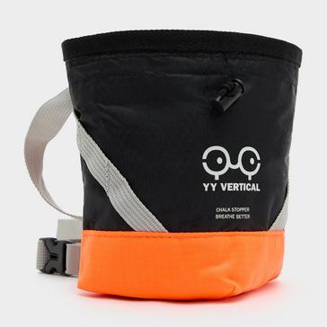 Black/Orange Y and Y Basic Chalk Bag