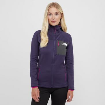  The North Face Women’s Hathersage Full Zip Hooded Fleece