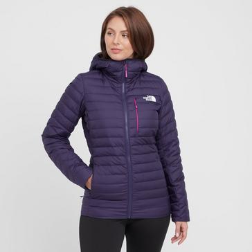 Purple The North Face Women's Hathersage Insulated Light Down Jacket