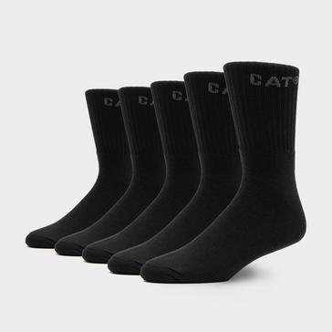 Black CAT Premium Work Socks Pack of Five