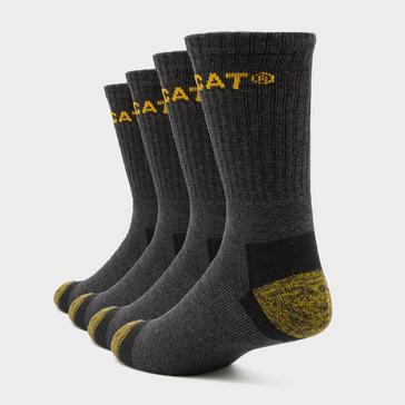 Black CAT Premium Work Sock Pack of 4