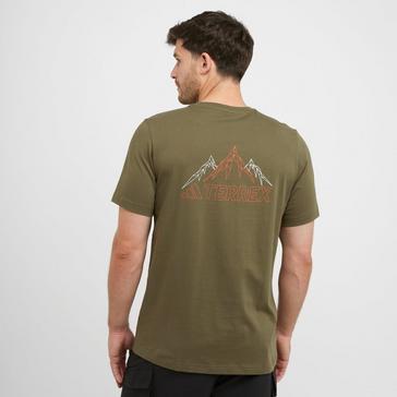 Green adidas Terrex Men's Graphic Tee