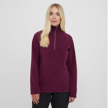 Red Craghoppers Women's Miska VI Half Zip Fleece