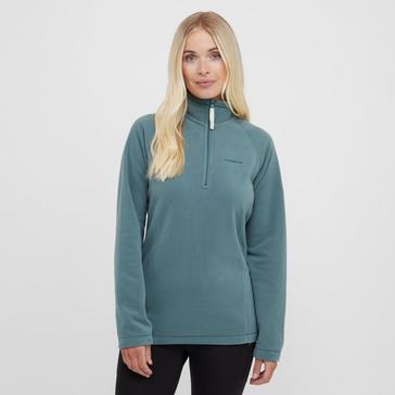 Green Craghoppers Women's Nation Trust Miska Half Zip Fleece