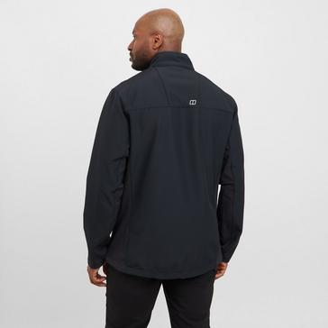 Black Berghaus Men's Ghlas 3.0 Softshell Jacket