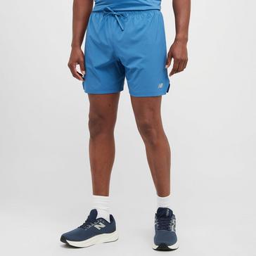 Blue New Balance Men's RC 7 Inch Shorts