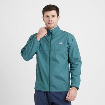 Green New Balance Men's Sports Essentials Jacket