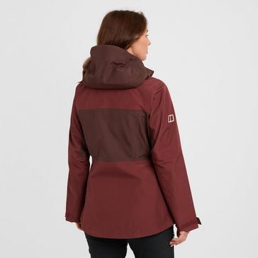 Red Berghaus Women’s Ridge-Seeker Waterproof Jacket