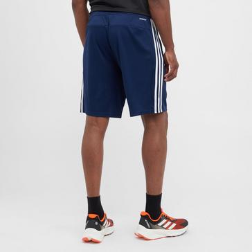 Blue adidas Three Stripe Shorts