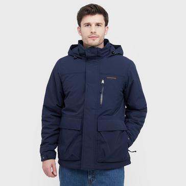 Navy Craghoppers Men's National Trust Padley Waterproof Jacket