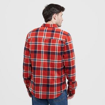Red Craghoppers Men’s Gage Long Sleeve Shirt