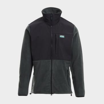 Black Ridgeline Men’s Hybrid Fleece Jacket