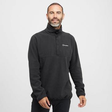 Black Berghaus Men’s Felltop Snap Fleece Pullover 