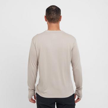 Beige Berghaus Men’s Ivyhill Long Sleeve Crew