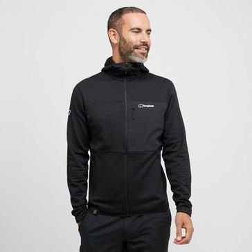 Black Berghaus Men’s Ridge-Hiker Hooded Jacket 