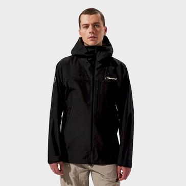 Black Berghaus Men's Ridge-Seeker GORE-TEX® Waterproof Jacket 