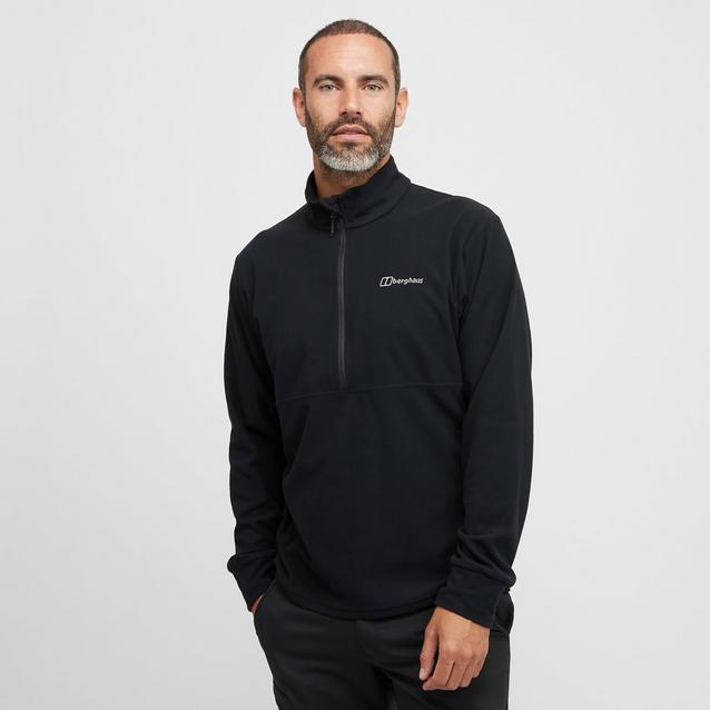 Berghaus Men s Ryten Half Zip Fleece Blacks