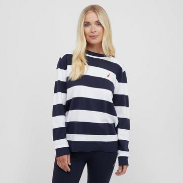 Blue Nautica Competition Women’s Galere Knit Sweatshirt
