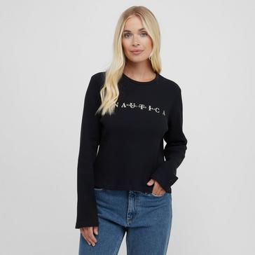 Black Nautica Competition Women’s Starr Long Sleeve T-Shirt