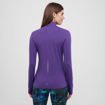 Purple Ronhill Women's Core Thermal Half Zip