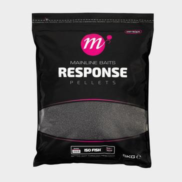 Black MAINLINE ISO Fish Response Pellets 5mm 5kg