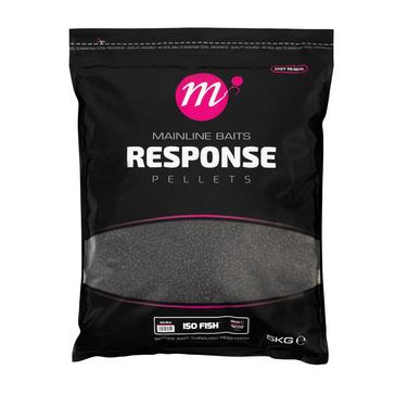Black MAINLINE ISO Fish Response Pellets 5mm 5kg