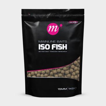 Brown MAINLINE ISO Fish Boilies Shelf Life 15mm 1kg