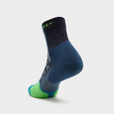 Blue Hilly Women's Active Ankle Socks