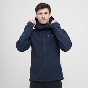 Navy Montane Men's Nordes Hooded Softshell Jacket