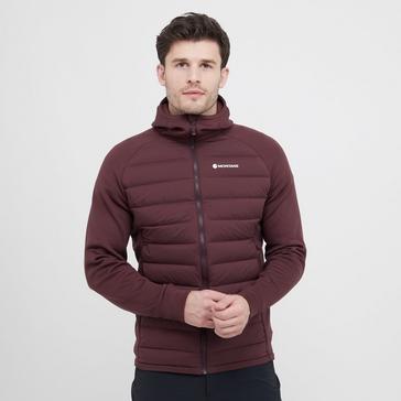 Red Montane Men's Composite Hooded Down Jacket