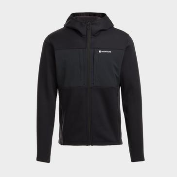 Black Montane Men's Fury XT Hooded Fleece Jacket