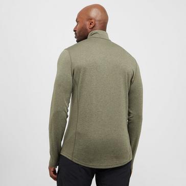 Green Montane Men’s Dart Zip Neck T-Shirt