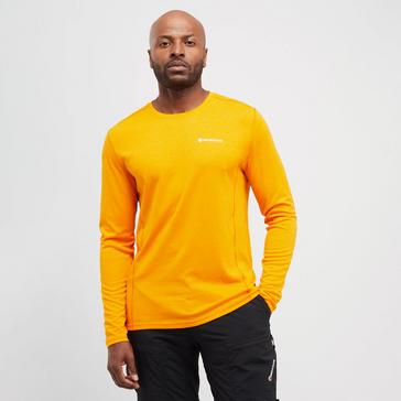 Orange Montane Men’s Dart Long Sleeve T-Shirt